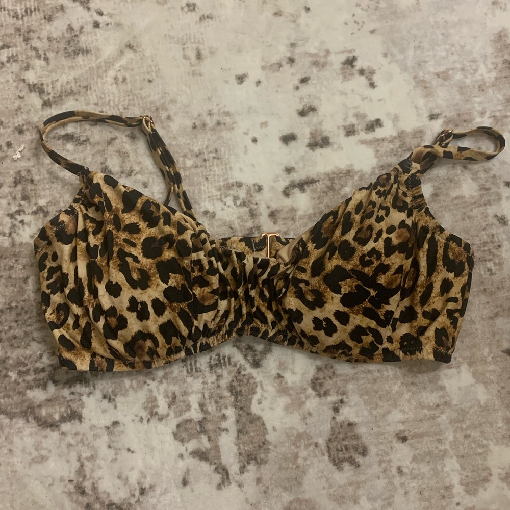 Shade & Shore Animal Print Bralette